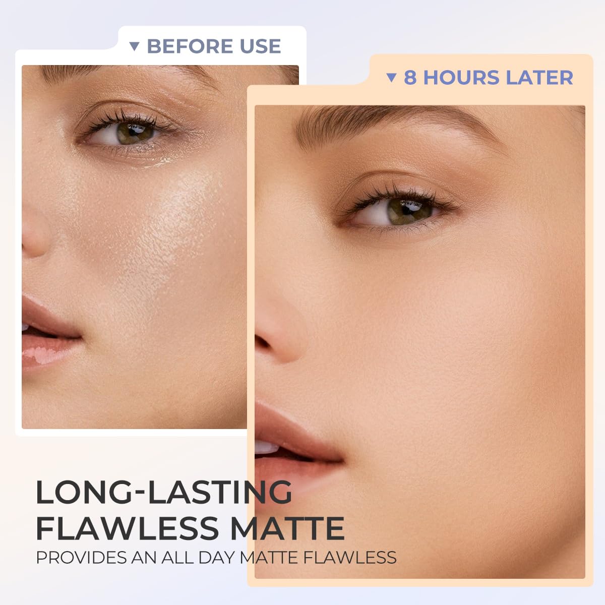 SACE LADY Face Powder Waterproof Sets Makeup, Controls Shine, Smooth Fine Lines for Flawless Lightweight Finish, Long Lasting Matte Compact Setting Powder Cosmetics Cruelty-free, 0.35oz (#02)