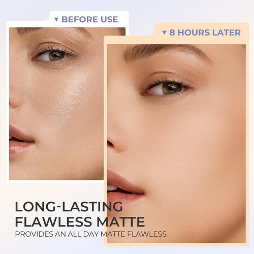 SACE LADY Face Powder Waterproof Sets Makeup, Controls Shine, Smooth Fine Lines for Flawless Lightweight Finish, Long Lasting Matte Compact Setting Powder Cosmetics Cruelty-free, 0.35oz (#02)